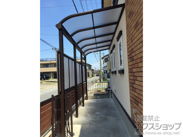 愛知県あま市ののテラス屋根 ヴェクターテラス R型 テラスタイプ 単体 積雪〜20cm対応 施工例