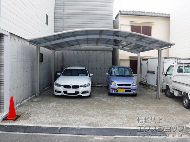 大阪府門真市ののカーポート レイナツインポートグラン 積雪〜20cm対応 施工例