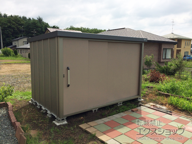 青森県八戸市のの物置・屋外倉庫 エスケーエイト SK8S-180 多雪型 3000×2000×1940 SK8S-180 施工例