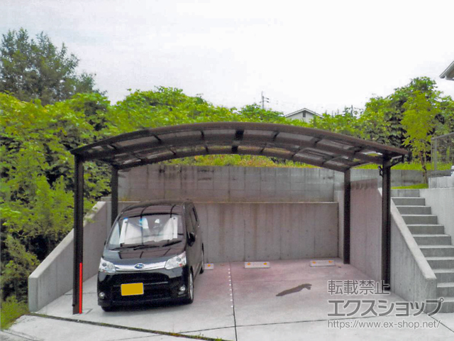 鹿児島県鹿児島市ののカーポート レイナツインポートグラン　積雪〜20cm対応 施工例