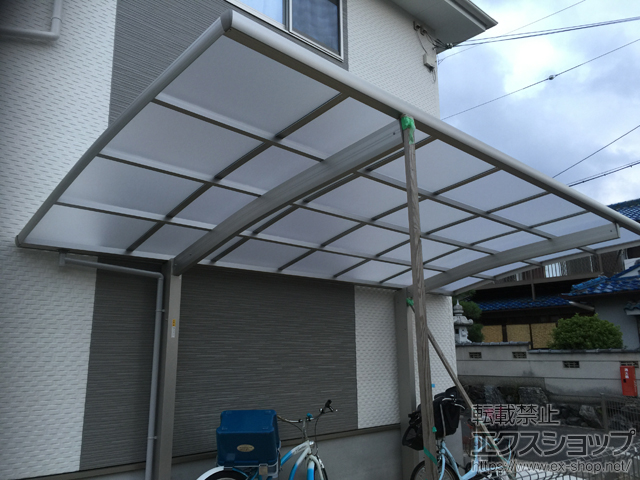 京都府京都市ののカーポート プレシオスポート 積雪〜20cm対応 施工例