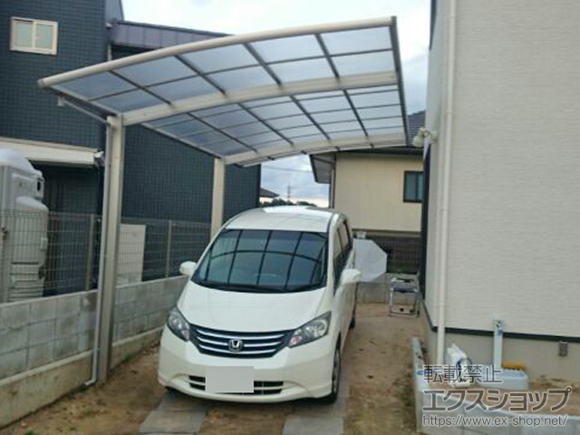 広島県広島市ののカーポート レイナポートグラン　積雪〜20cm対応 施工例