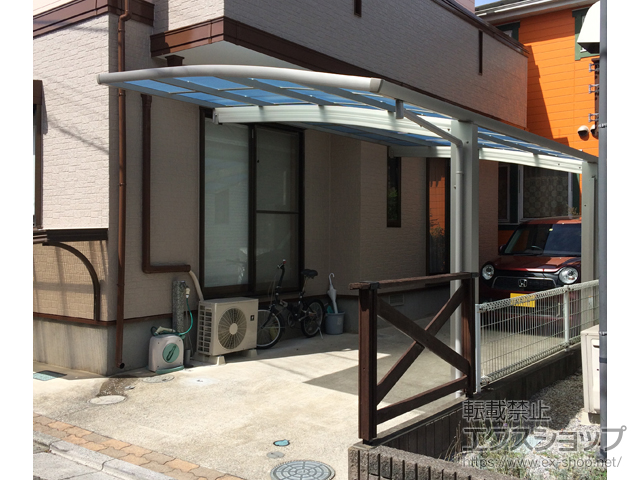 埼玉県川越市ののカーポート レイナポートグラン 積雪〜20cm対応 施工例