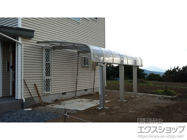 長野県上田市ののカーポート レイナキャップポートグラン50　積雪〜50cm対応 施工例
