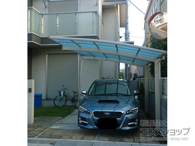 東京都三鷹市ののカーポート レイナポートグラン　積雪〜20cm対応 施工例