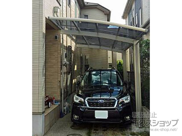 東京都日野市ののカーポート レイナポートグラン　積雪〜20cm対応 施工例