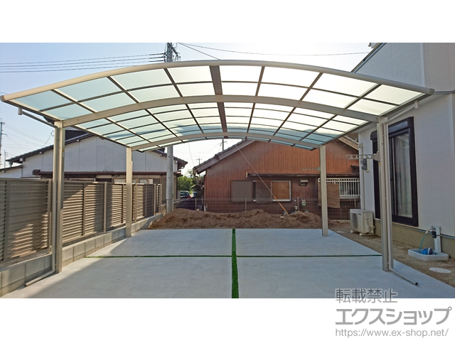 福岡県京都郡苅田町ののカーポート レイナツインポートグラン　積雪〜20cm対応 施工例