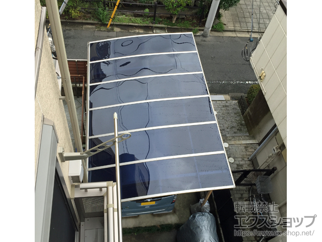 東京都江戸川区ののカーポート プレシオスポート 積雪〜20cm対応 施工例