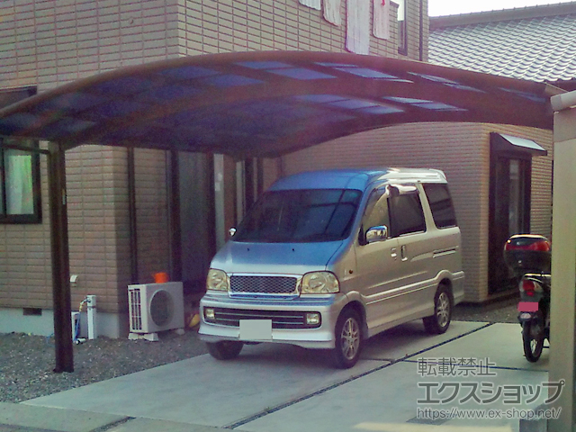 静岡県藤枝市ののカーポート レイナツインポートグラン　積雪〜20cm対応 施工例