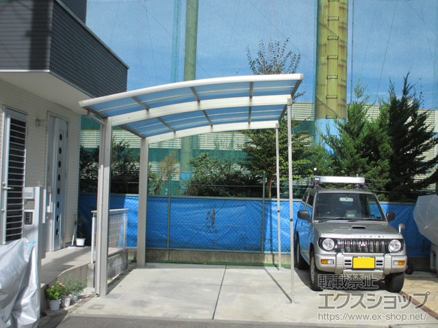 神奈川県相模原市ののカーポート レイナポートグラン　積雪〜20cm対応 施工例