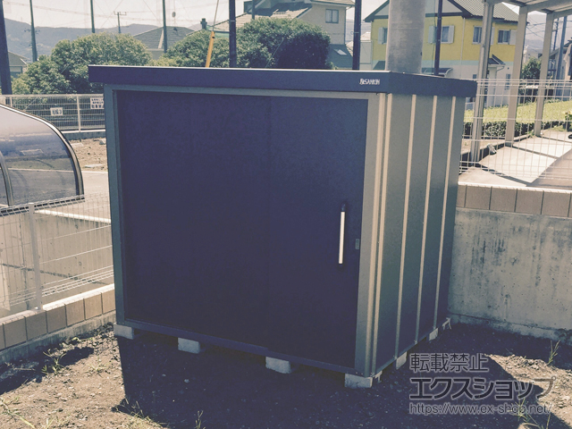 静岡県富士市のの物置・屋外倉庫 エスケーエイト SK8-100 一般型 2200×1600×1940 SK8-100 施工例