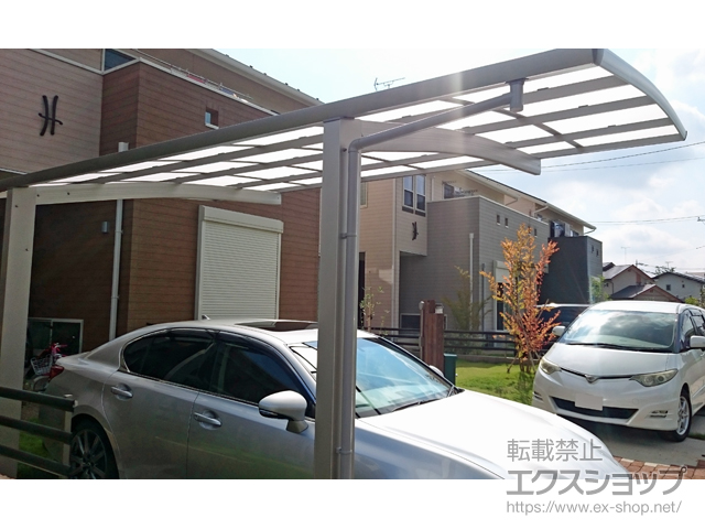 茨城県つくば市ののカーポート プレシオスポート 積雪〜20cm対応 施工例