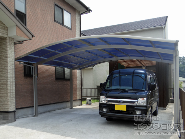 大分県由布市ののカーポート レイナツインポートグラン　積雪〜20cm対応 施工例