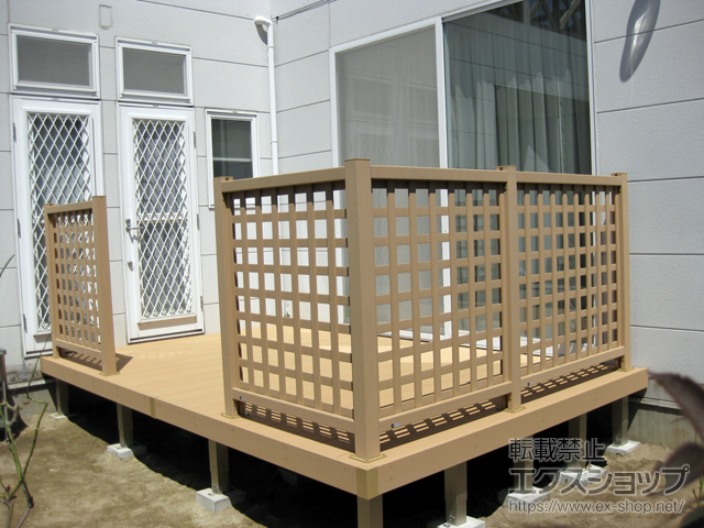 宮城県仙台市ののウッドデッキ リウッドデッキ 200 施工例