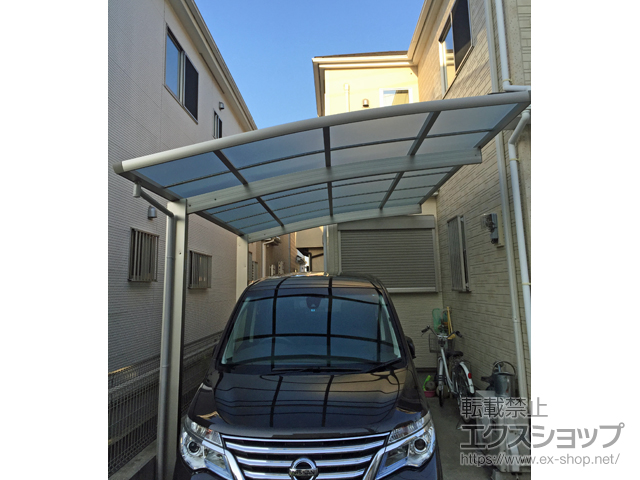 大阪府交野市ののカーポート レイナポートグラン　積雪〜20cm対応 施工例