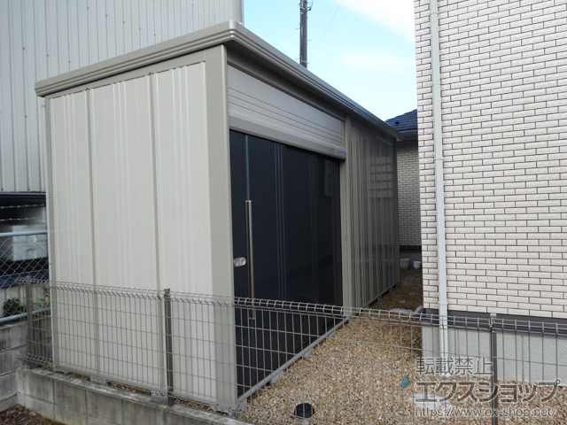 千葉県銚子市のの物置・屋外倉庫 Mr.トールマンダンディ 一般型 結露減少型 5079×1922×2570 JN-Z5019-J 施工例