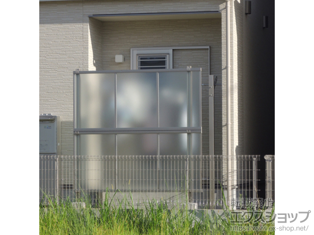 愛知県額田郡幸田町ののバルコニー・ベランダ屋根 スピーネ F型 屋根タイプ 連棟 積雪〜20cm対応 施工例