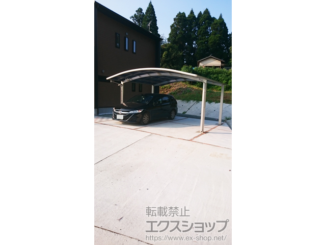 熊本県宇城市ののカーポート レイナツインポートグラン　積雪〜20cm対応 施工例