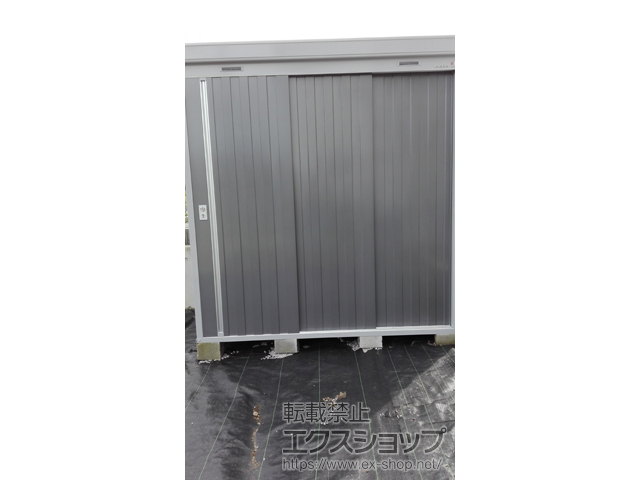 群馬県伊勢崎市のの物置・屋外倉庫 ネクスタ 一般型 2210×1370×2320 NXN-30H-PG 施工例