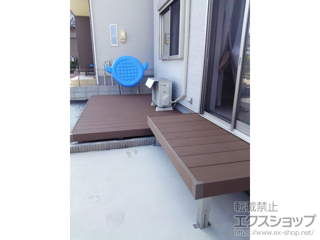 愛知県知多郡武豊町ののウッドデッキ マージウッドデッキ 施工例