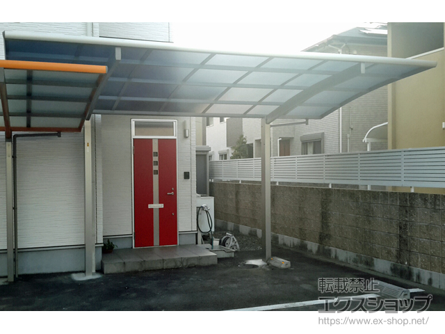 愛媛県西条市ののカーポート プレシオスポート 積雪〜20cm対応 施工例