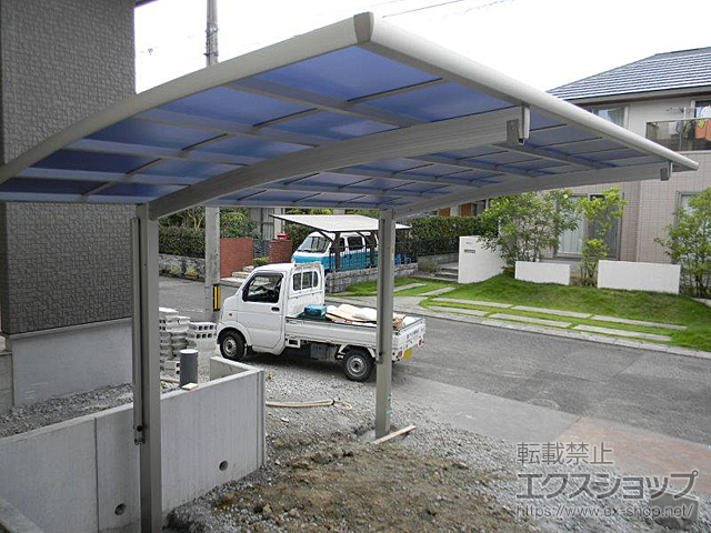 宮崎県宮崎市ののカーポート レイナポートグラン　積雪〜20cm対応 施工例