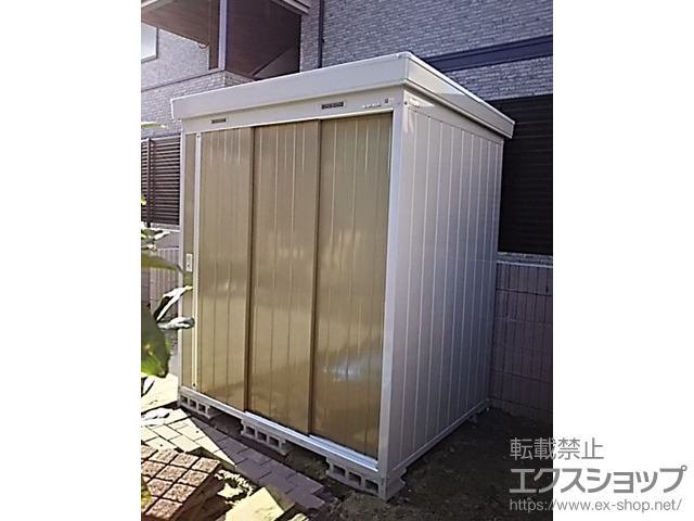 福岡県前原市のの物置・屋外倉庫 ネクスタ 一般型( NXN-25S-MB) 施工例