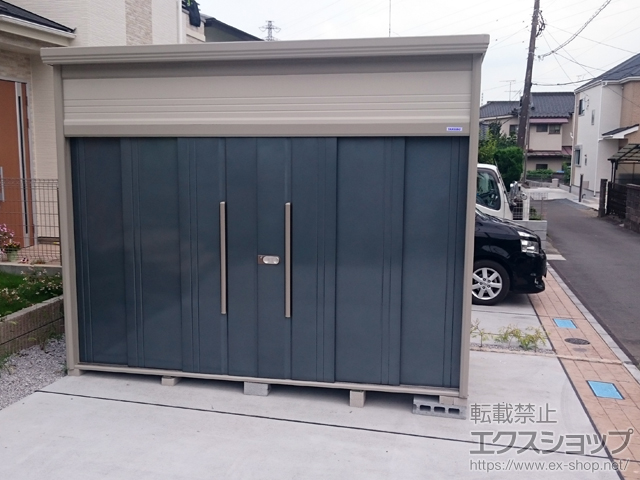 東京都あきる野市のの物置・屋外倉庫 Mr.トールマンダンディ 多雪型 結露減少型 (JN-SZ3219) 施工例