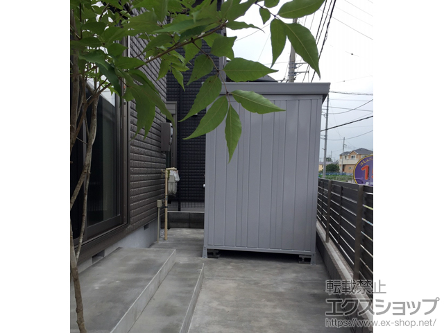 神奈川県茅ヶ崎市のの物置・屋外倉庫 ネクスタ 一般型 (NXN-30S-OG) 施工例