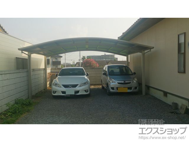 香川県高松市ののカーポート レイナツインポートグラン　積雪〜20cm対応 施工例