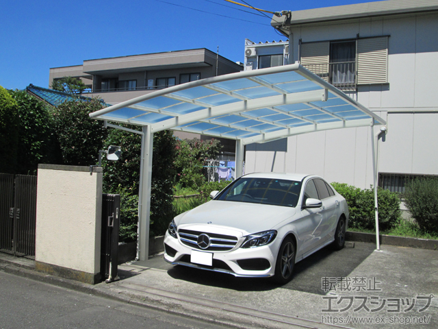 神奈川県相模原市ののカーポート レイナポートグラン　積雪〜20cm対応 施工例