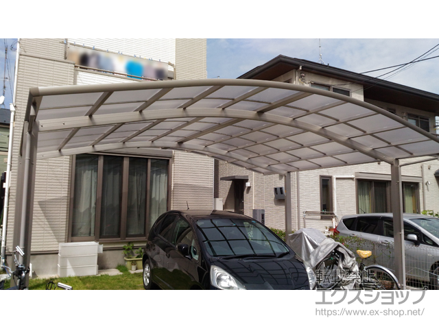埼玉県越谷市ののカーポート レイナツインポートグラン　積雪〜20cm対応 施工例