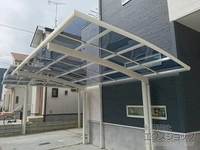 千葉県千葉市のYKKAPのカーポート レイナポートグラン　積雪～20cm対応 施工例