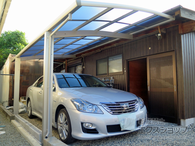 兵庫県多可郡多可町ののカーポート レイナポートグラン　積雪〜20cm対応 施工例