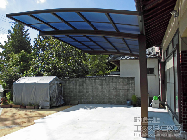 兵庫県小野市ののカーポート レイナポートグラン　積雪〜20cm対応 施工例