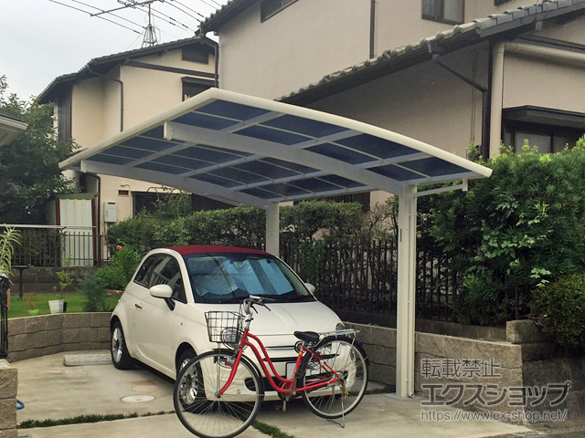 千葉県佐倉市ののカーポート レイナポートグラン　積雪〜20cm対応 施工例