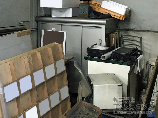 東京都中央区のの物置・屋外倉庫 エスモ 一般型 1050×750×1101 ESE-1007Y-SS 施工例