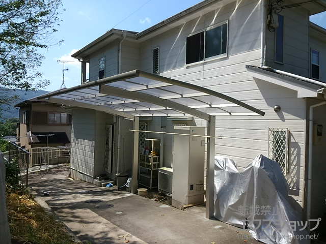 兵庫県川西市ののカーポート レイナポートグラン　積雪〜20cm対応 施工例