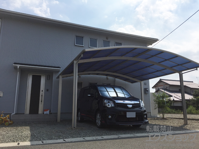 熊本県八代市ののカーポート レイナツインポートグラン　積雪〜20cm対応 施工例