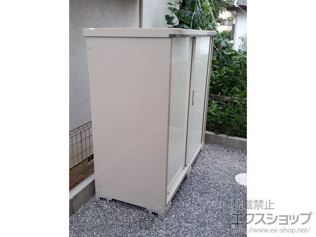 埼玉県さいたま市のの物置・屋外倉庫 グランプレステージジャスト パールマイカ色 一般型(M-177B-T-WWM ) 施工例