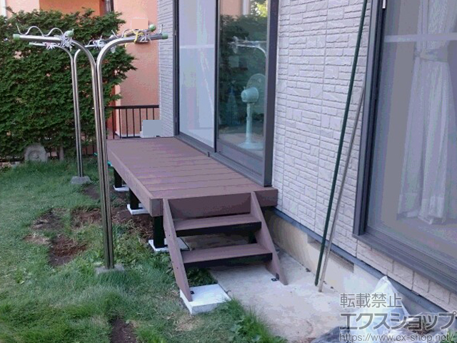 千葉県流山市ののウッドデッキ マージウッドデッキ 施工例