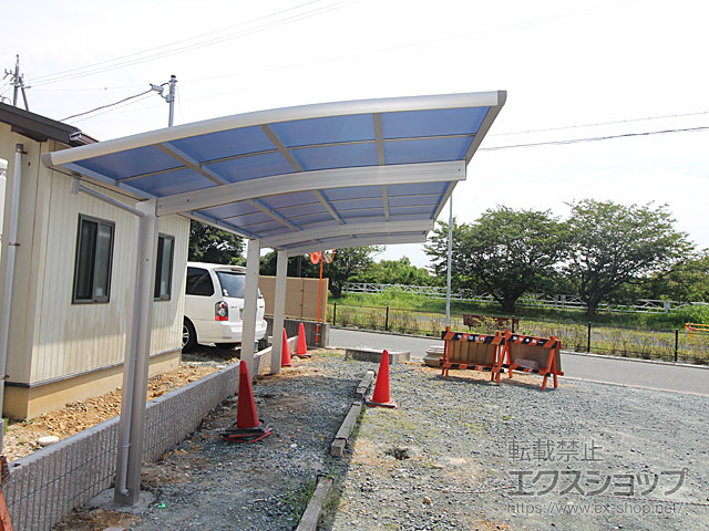 静岡県浜松市ののカーポート レイナポートグラン 延長　積雪〜20cm対応 施工例