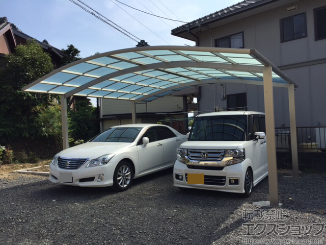 三重県津市ののカーポート レイナツインポートグラン　積雪〜20cm対応 施工例