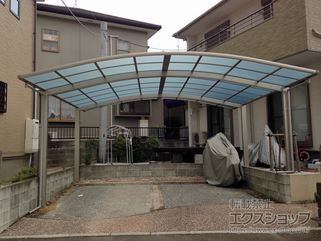福岡県福岡市ののカーポート レイナツインポートグラン　積雪〜20cm対応 施工例