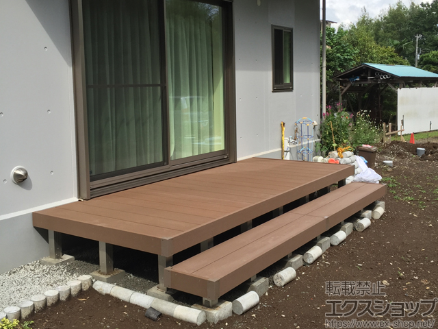 静岡県御殿場市ののウッドデッキ マージウッドデッキ 施工例