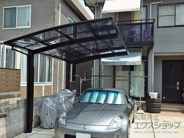 長崎県長崎市ののカーポート レイナポートグラン 積雪〜20cm対応 施工例