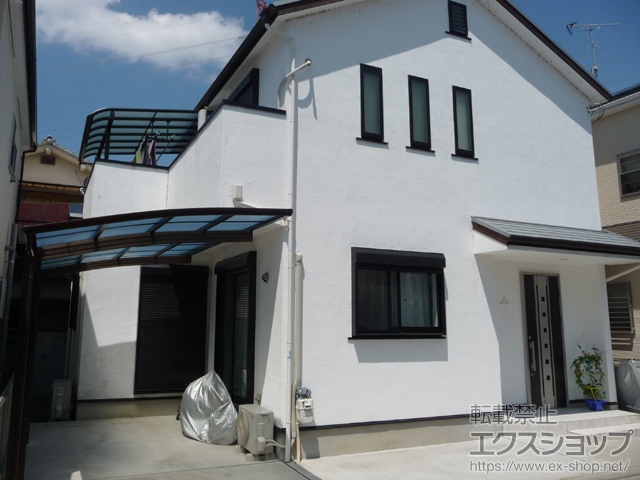 大阪府高槻市ののカーポート レイナポートグラン　積雪〜20cm対応 施工例