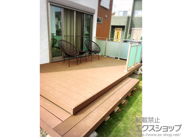 埼玉県深谷市ののウッドデッキ リウッドデッキ 200 施工例