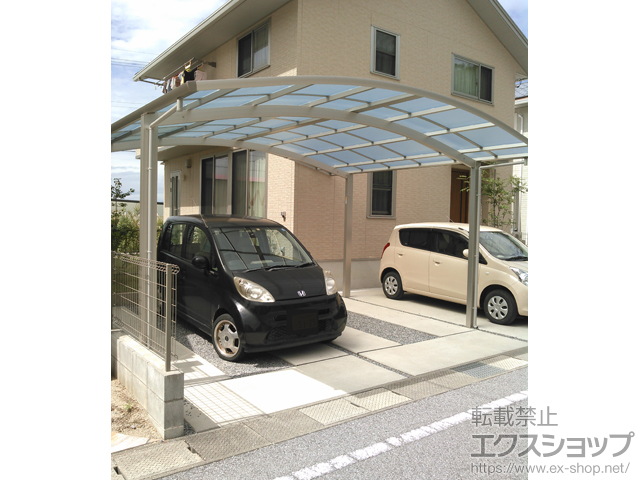 滋賀県彦根市ののカーポート レイナツインポートグラン　積雪〜20cm対応 施工例