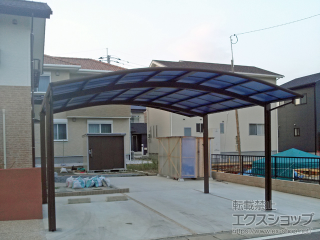 佐賀県伊万里市ののカーポート レイナツインポートグラン　積雪〜20cm対応 施工例